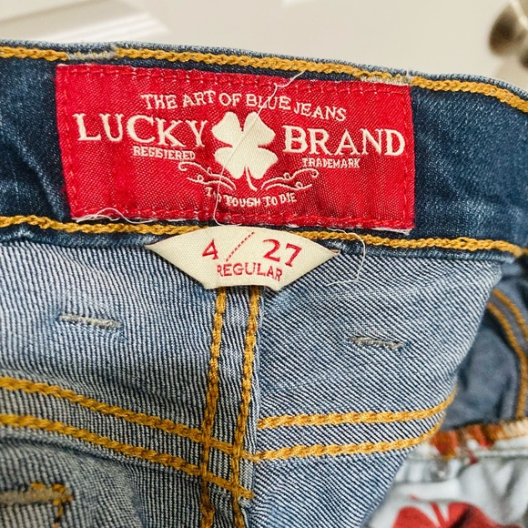 Lucky Brand Jeans size 4/27 Charlie Skinny - Picture 6 of 11